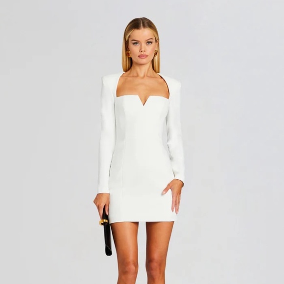 Retrofete Simone Mini V Dress - Picture 1 of 1